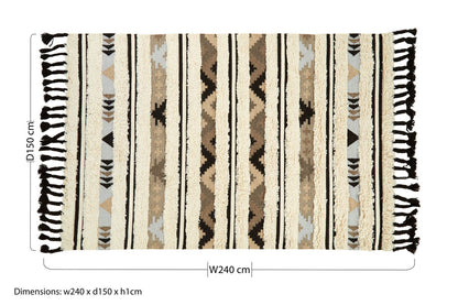 Bosie Jango Large Tribal Rug