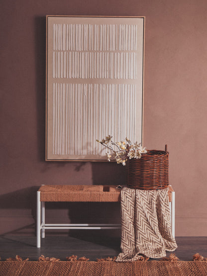 Argento Brown Rattan Storage Baskets- Set of 3