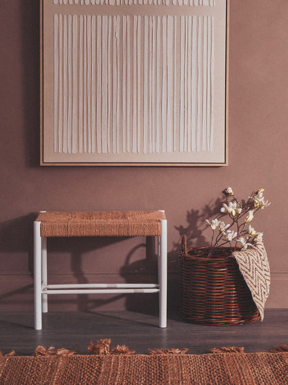 Argento Brown Rattan Storage Baskets- Set of 3