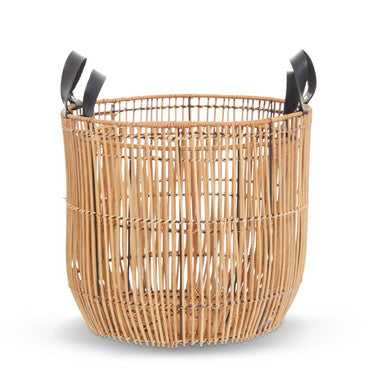 Batu Set Of 2 Natural Rattan Baskets
