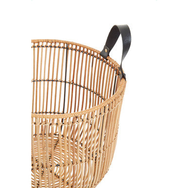 Batu Set Of 2 Natural Rattan Baskets