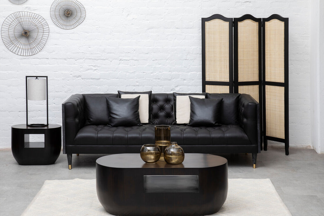 Bosie Hampstead Cream and Black Cushion