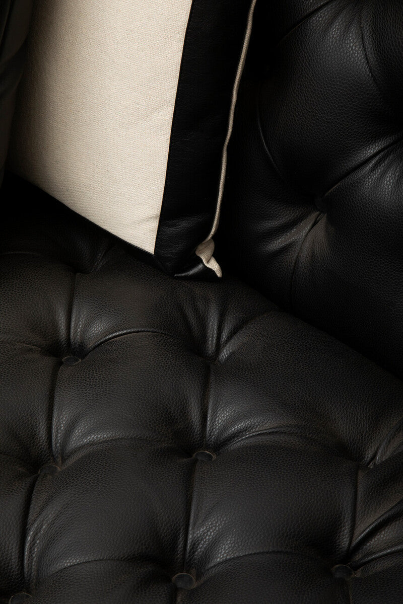 Bosie Hampstead Cream and Black Cushion