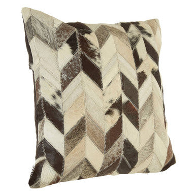 Bosie Safira Black And White Patchwork Cushion Cover