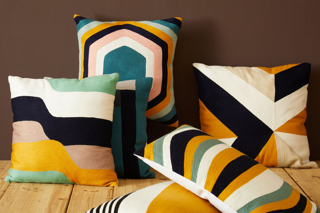 Bosie Ozella Stripes Design Cushion