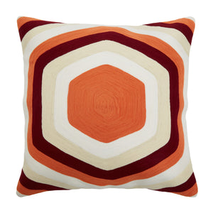 Hexagonal Multicolour Cushion | Bosie Ozella