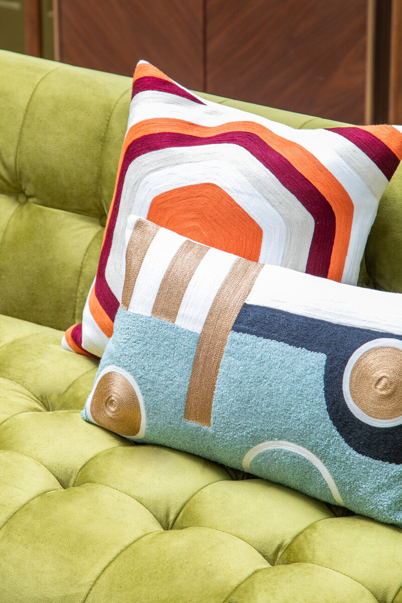 Bosie Ozella Hexagonal Print Cushion