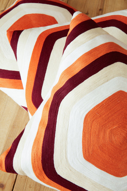 Bosie Ozella Hexagonal Print Cushion