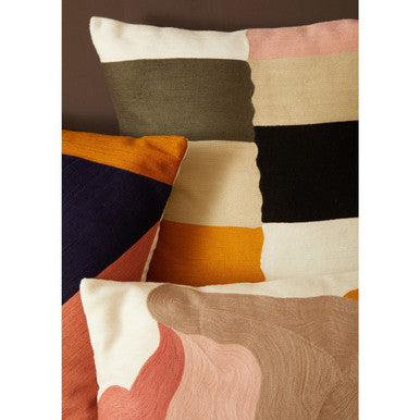 Bosie Ozella Multi Coloured Rectangular Cushion