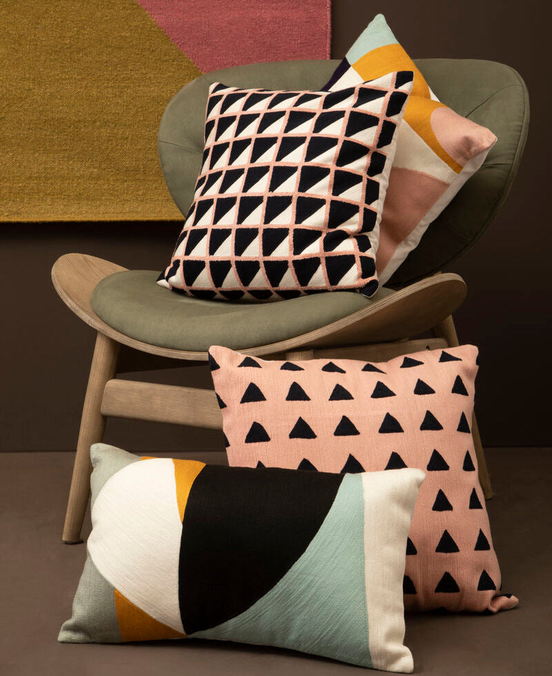 Bosie Ozella Multi Colour Rectangular Cushion