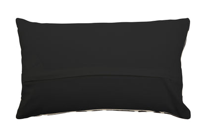 Bosie Ozella Natural And Black Rectangular Cushion