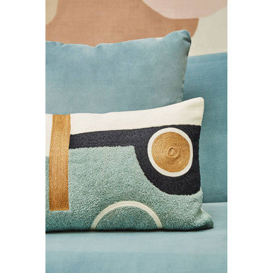 Bosie Ozella Abstract Rectangular Cushion - Image 5