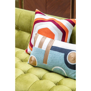 Bosie Ozella Abstract Rectangular Cushion - Image 6