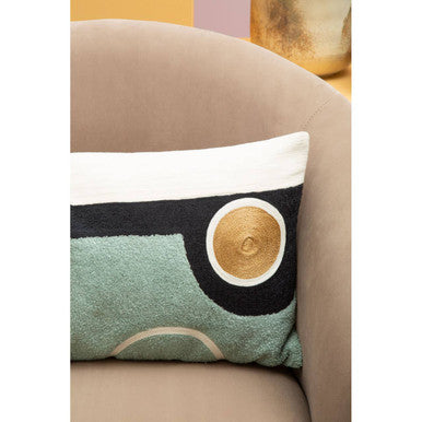 Bosie Ozella Abstract Rectangular Cushion - Image 9