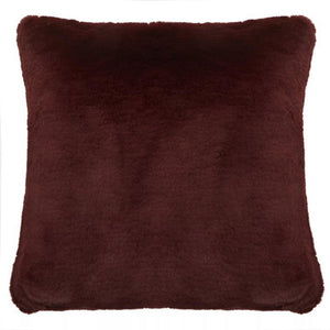 Bosie Lamina Red Wine Square Cushion