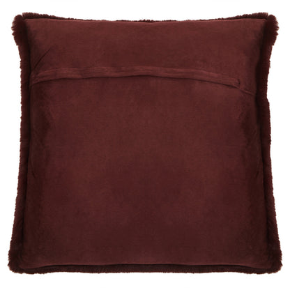 Bosie Lamina Red Wine Square Cushion