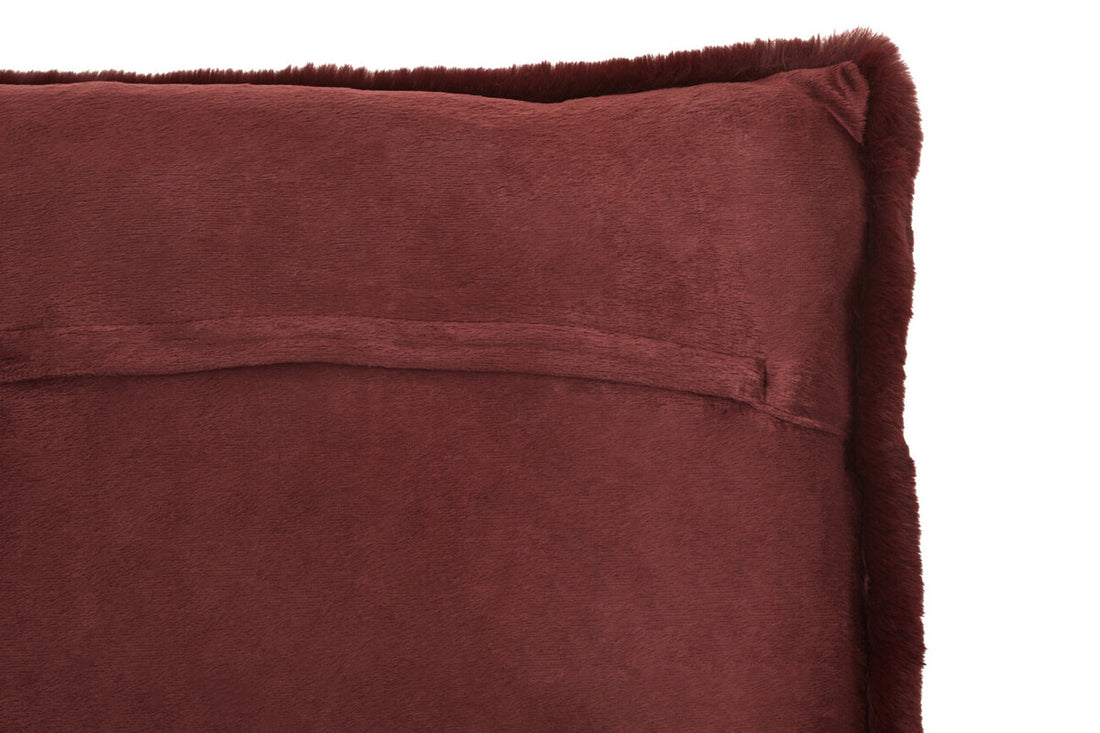 Bosie Lamina Red Wine Square Cushion - Image 11