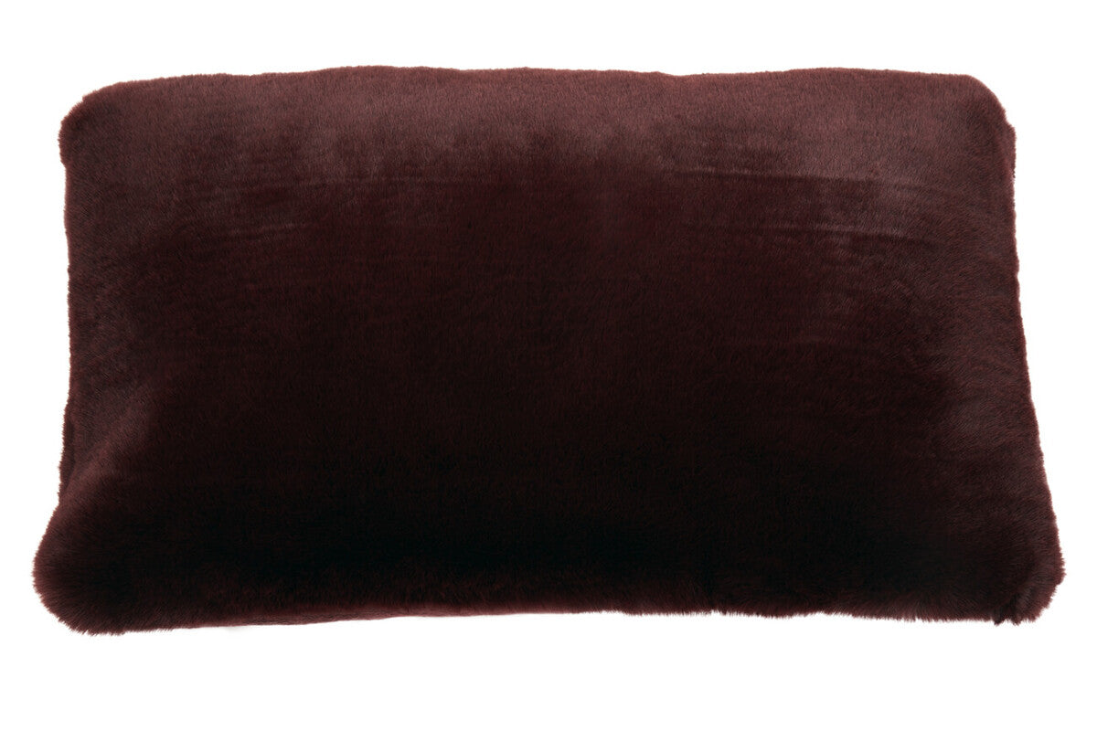 Bosie Lamina Red Wine Rectangular Cushion