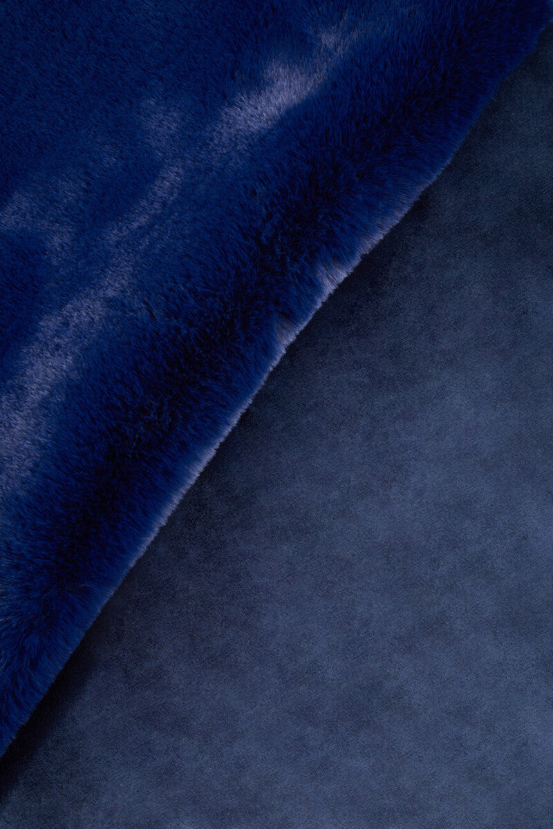 Bosie Lamina Navy Blue Throw