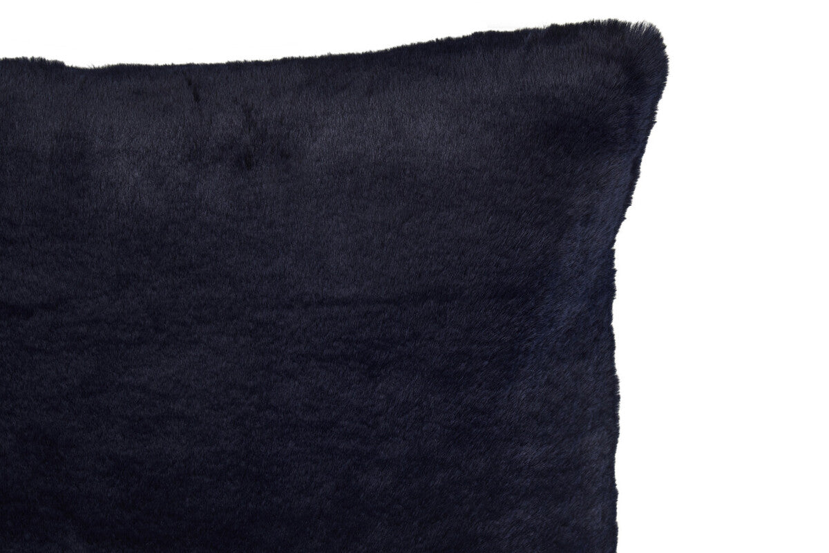 Bosie Lamina Navy Blue Square Cushion