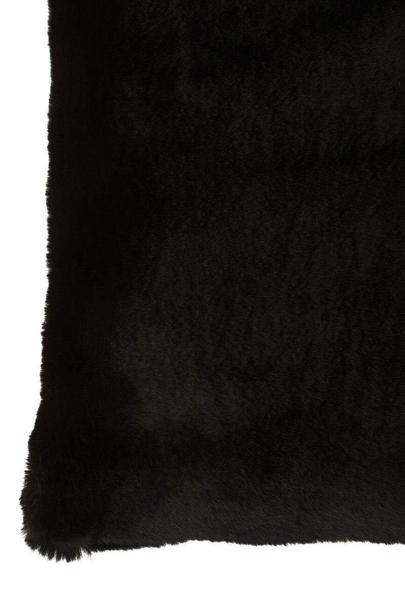 Bosie Lamina Black Square Fur Cushion - Image 9