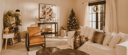 Bosie Lamina Mocha Ombre Fur Throw