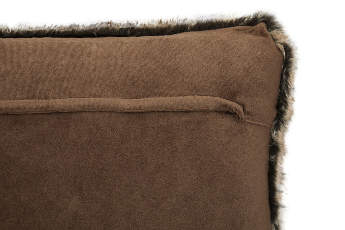 Bosie Lamina Mocha Ombre Square Fur Cushion - Image 18