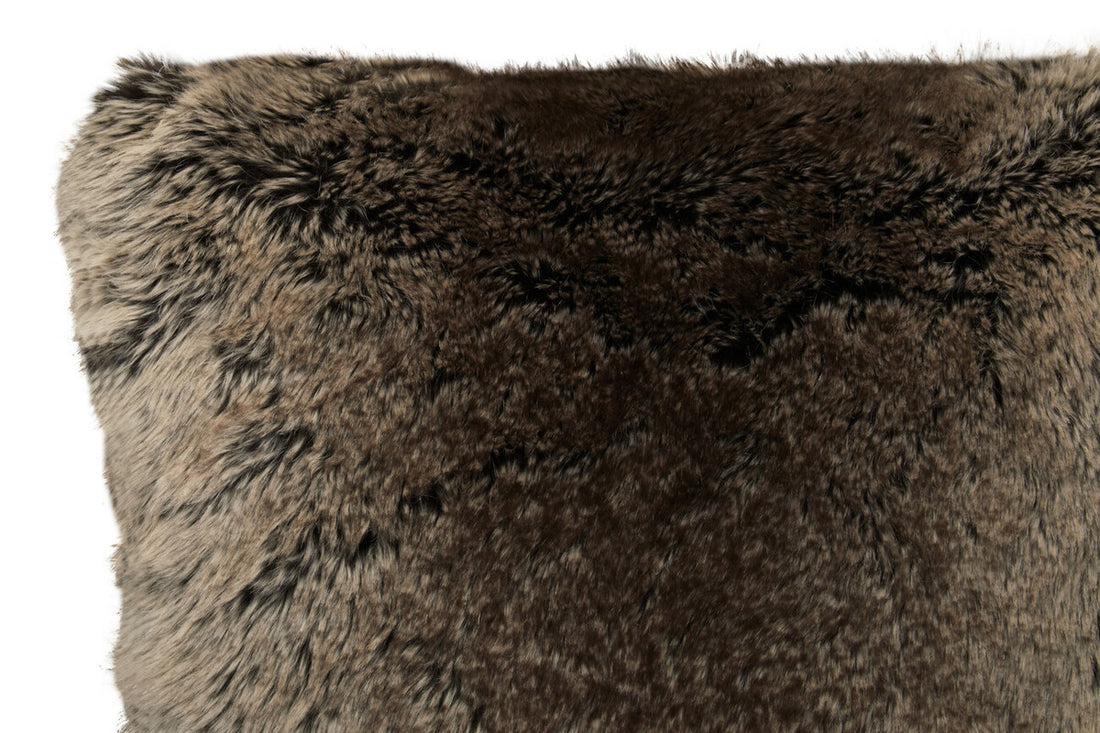 Bosie Lamina Mocha Ombre Square Fur Cushion - Image 20