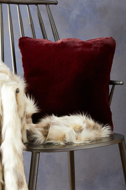 Bosie Lamina Natural Fur Throw