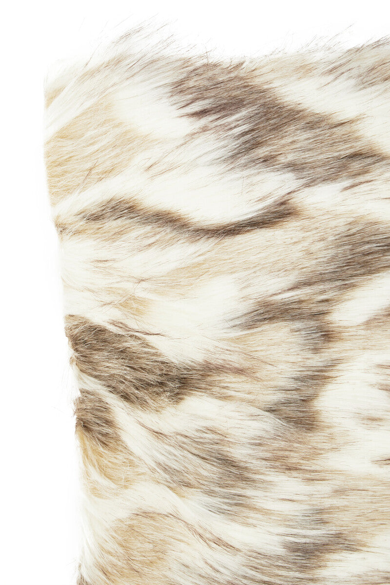 Bosie Lamina Natural Fur Square Fur Cushion - Image 12
