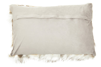 Bosie Lamina Natural Rectangular Fur Cushion