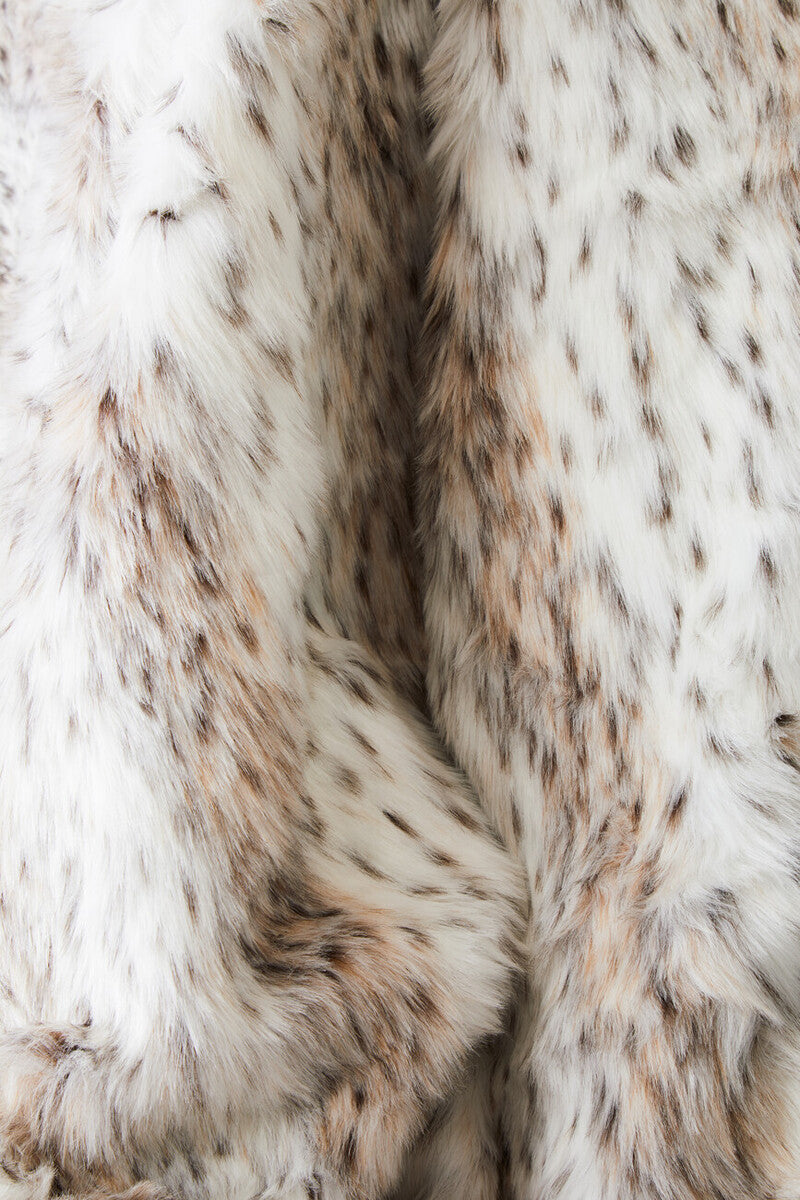 Bosie Lamina Animal Print Fur Throw - Image 5