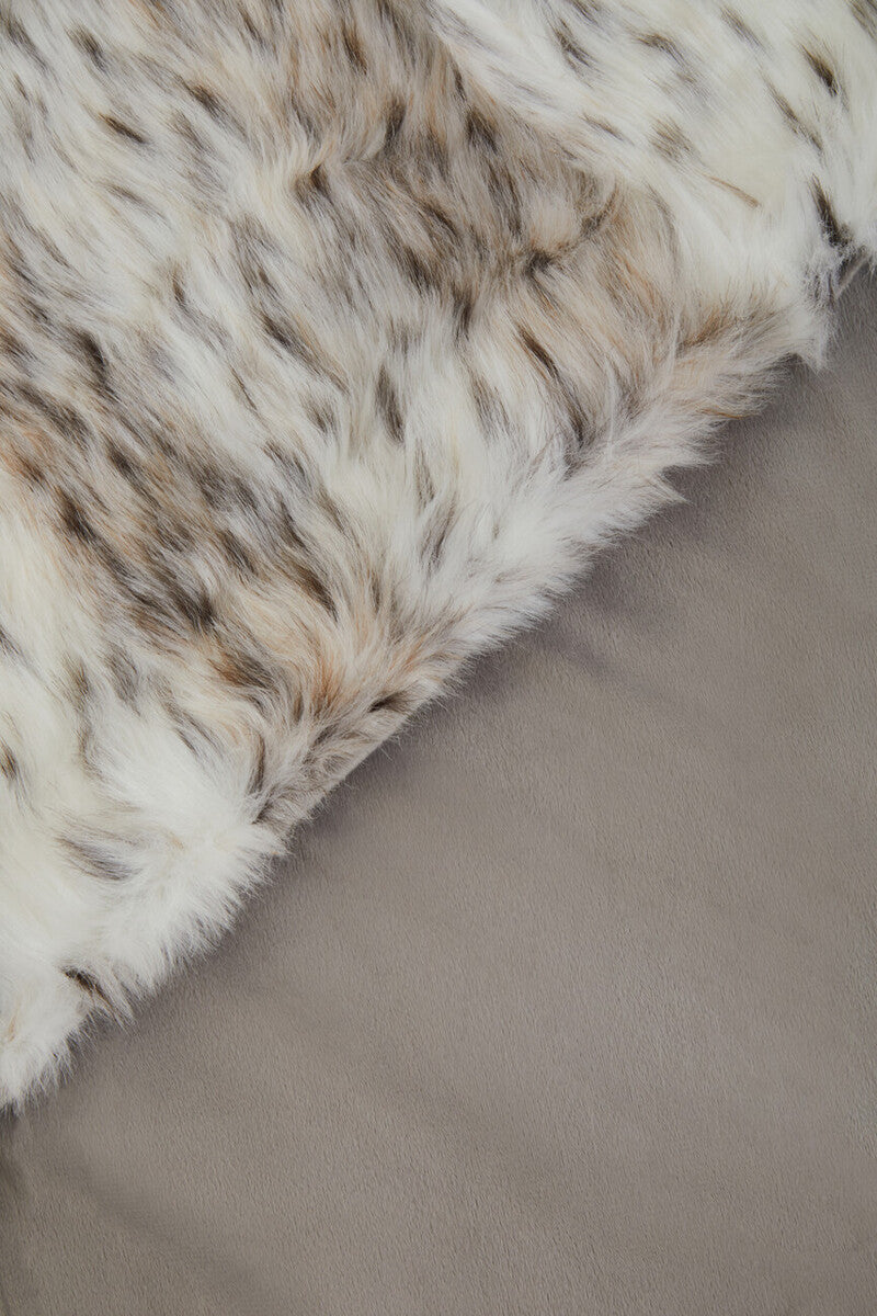 Bosie Lamina Animal Print Fur Throw - Image 7
