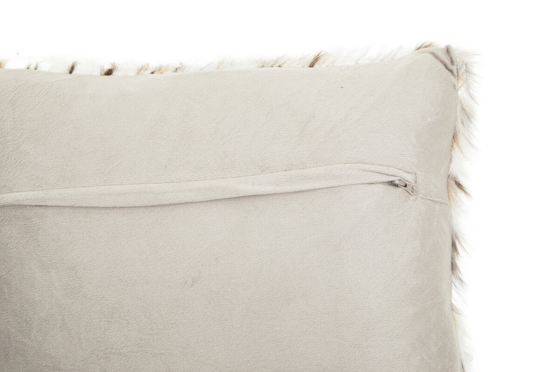 Bosie Lamina Animal Print Square Fur Cushion - Image 8