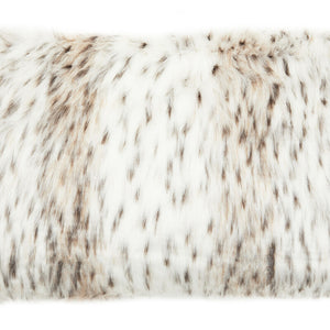 Bosie Animal Print Rectangular Fur Cushion | Lamina