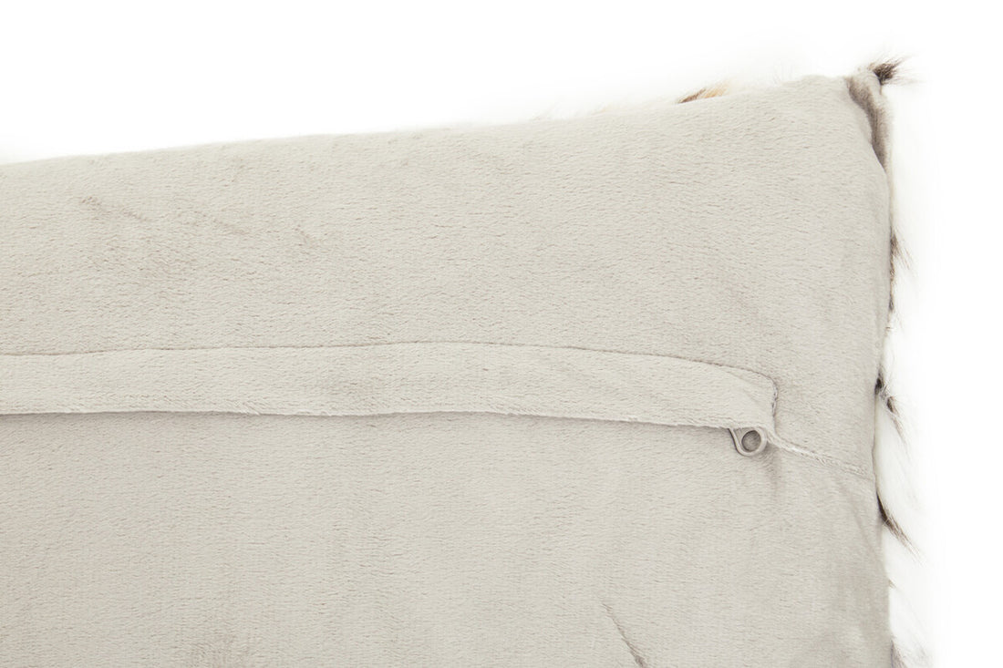 Bosie Lamina Animal Print Rectangular Fur Cushion - Image 13