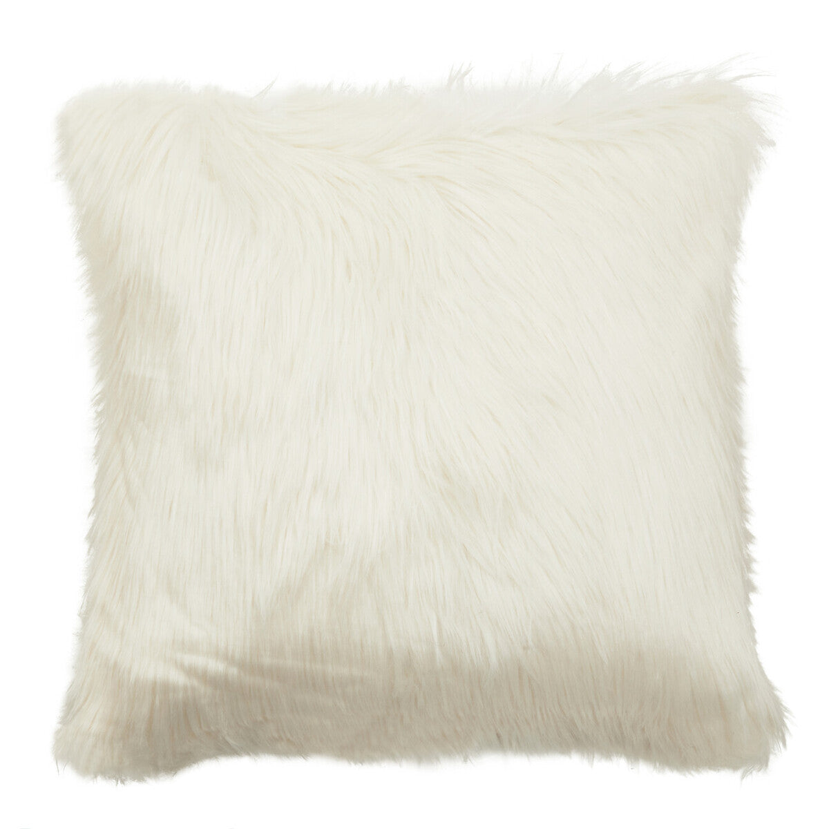 Bosie Lamina Cream Square Fur Cushion