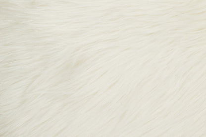 Bosie Lamina Cream Square Fur Cushion