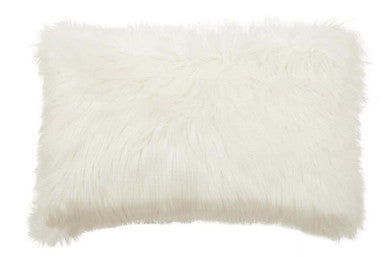 Bosie Lamina Cream Fur Cushion