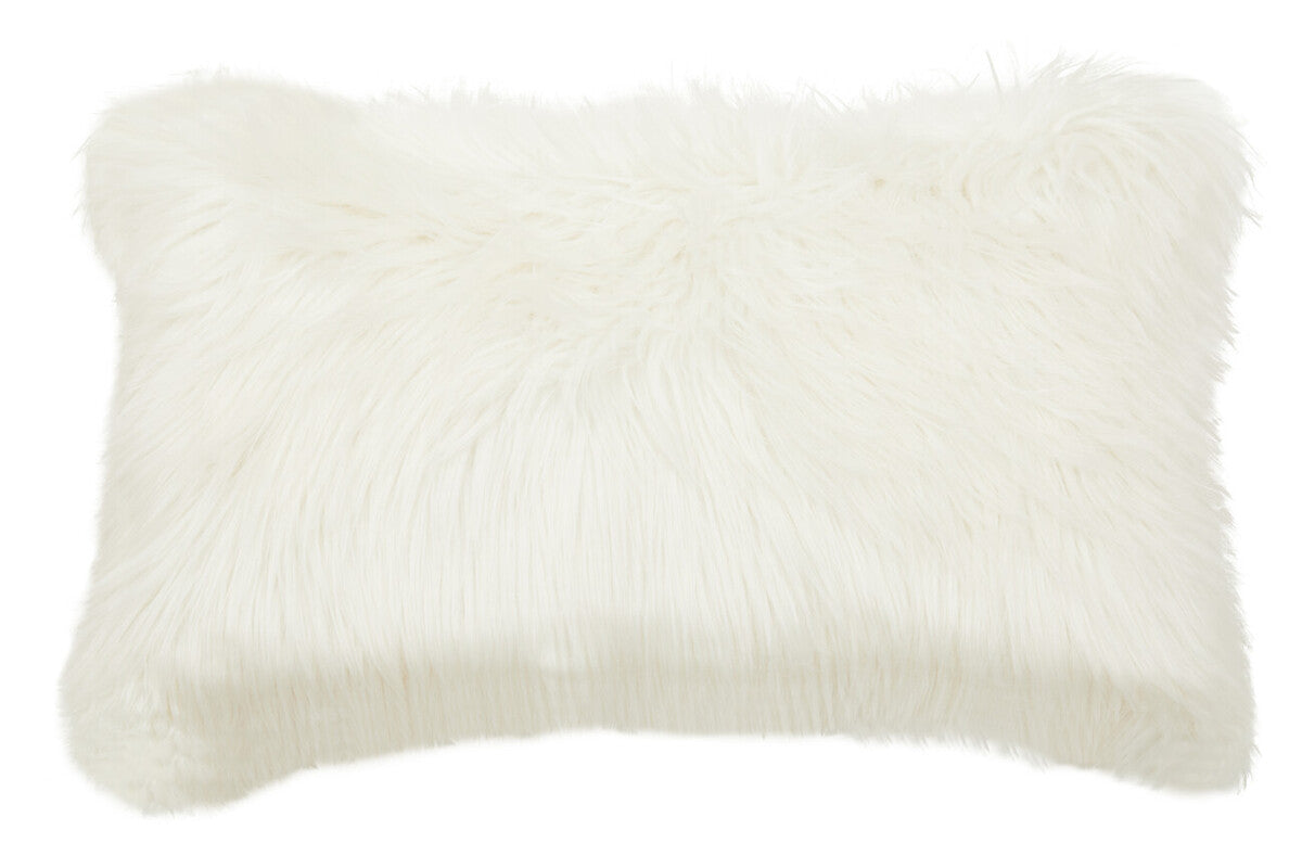 Bosie Lamina Cream Fur Cushion