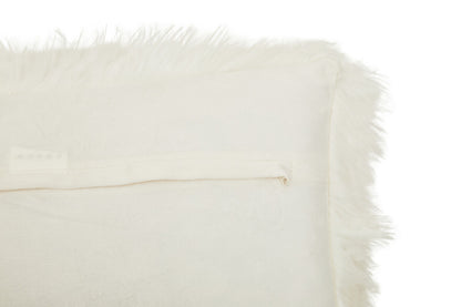 Bosie Lamina Cream Fur Cushion