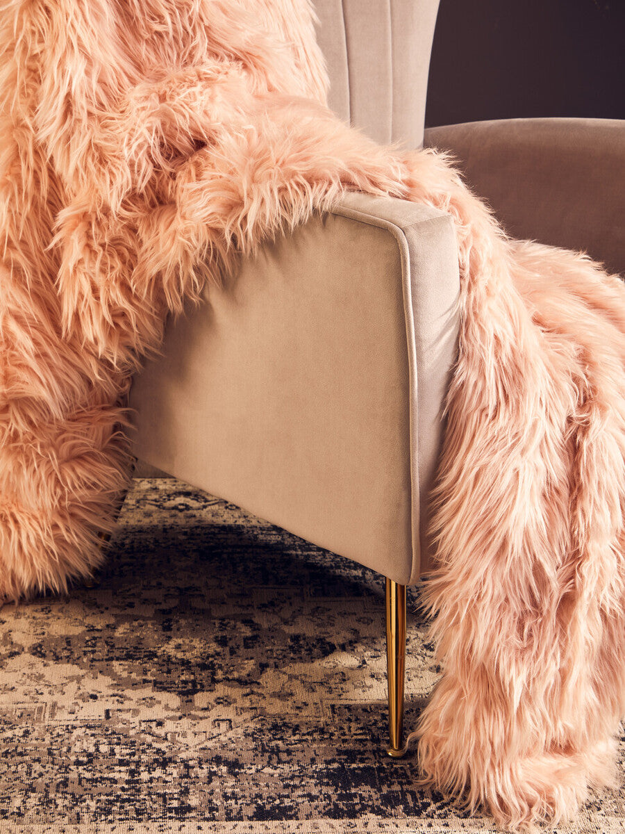 Bosie Lamina Pink Throw - Image 4