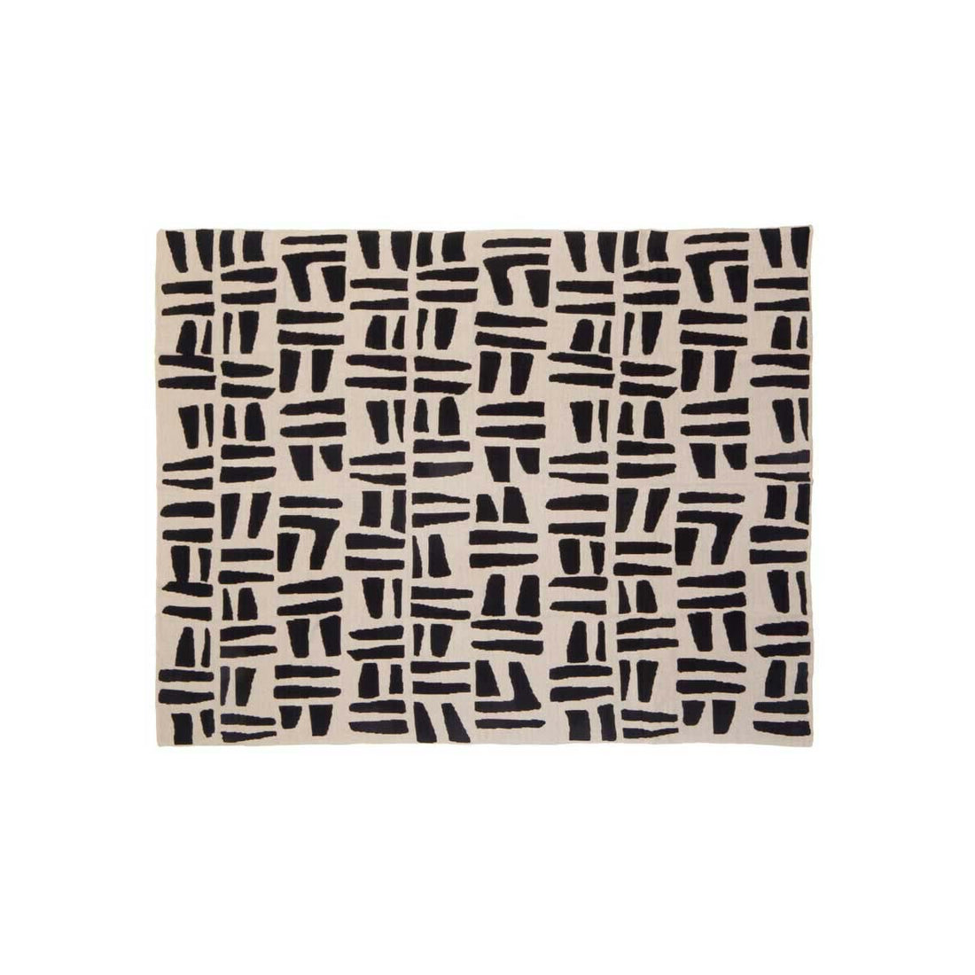 Bosie Ozella Natural And Black Throw
