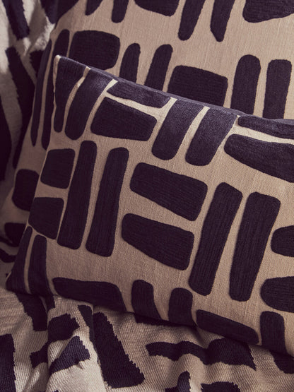 Bosie Ozella Natural And Black Throw