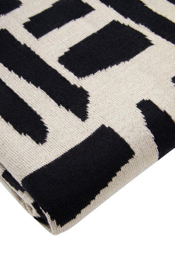 Bosie Ozella Natural And Black Throw - Image 15