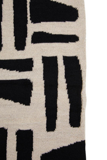 Bosie Ozella Natural And Black Throw - Image 16