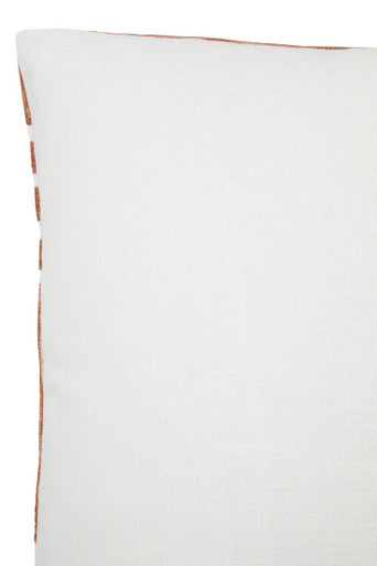 Bosie Ozella Natural And Terracotta Square Cushion - Image 11