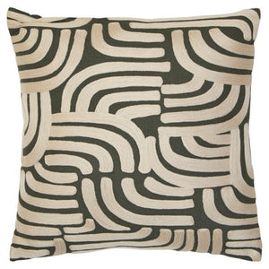 Natural and Green Cushion | Bosie Ozella