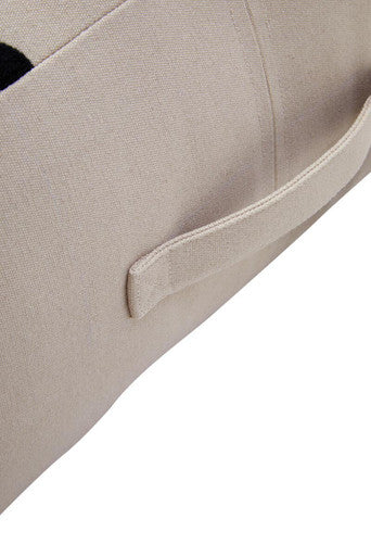 Bosie Ozella Natural And Black Square Floor Cushion - Image 12