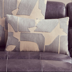 Natural and Grey Cushion | Bosie Ozella